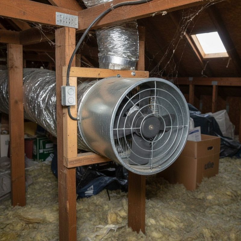 Attic Turbine Installation in Alpharetta, GA